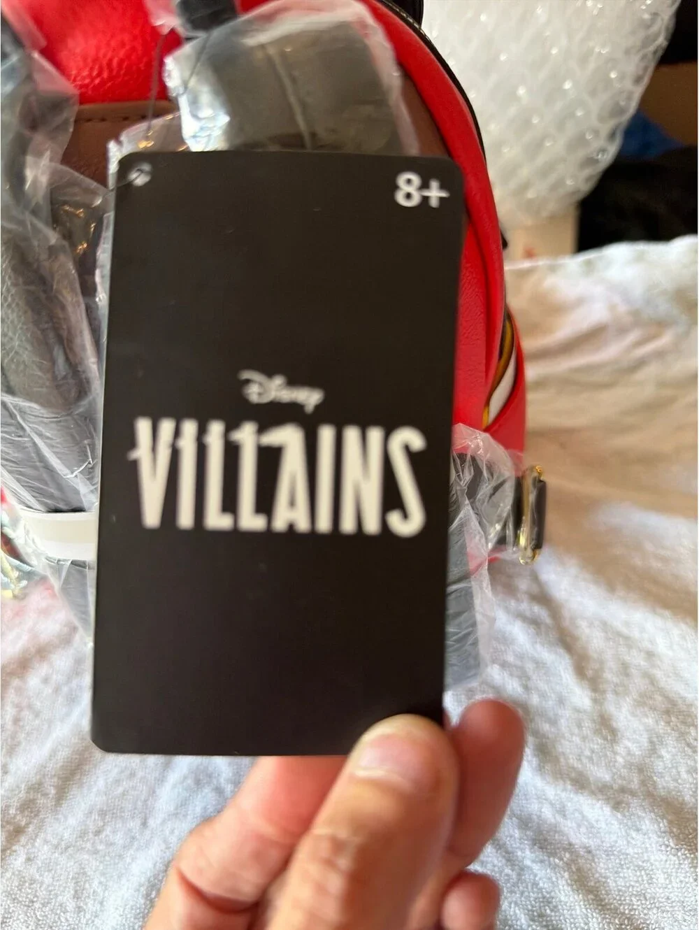 Loungefly Disney Villains Gaston Cosplay Backpack NWT